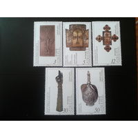 Армения 1994 экспонаты музея полная серия археология