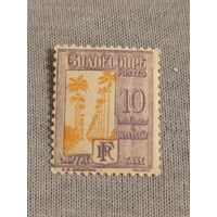 Французская Гваделупа 1928 года.