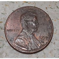 США 1 цент, 1997 Lincoln Cent Отметка монетного двора: "D" - Денвер (4-10-51)