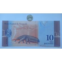 Werty71 Венесуэла 10 боливаров 2018 UNC банкнота