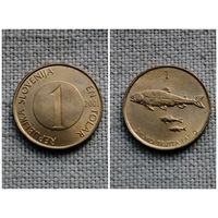 Словения 1 толаров 2001 /фауна/рыбы/FA