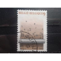 Бельгия 1987 Символика: бумага, пресса