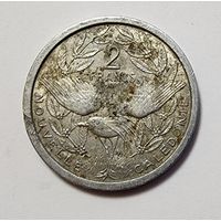 Новая Каледония 2 франка, 1949