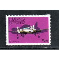 Гренада и Гренадины. Ми-186. Авиация. Самолет Апачи. 1976.