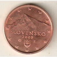 Словакия 5 евроцент 2009