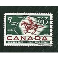 Канада: 1763г - первый наземный маршрут