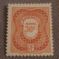 Камерун 1939. Французская колония. Налоговая марка