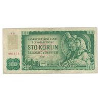 Чехословакия 100 крон 1961 года