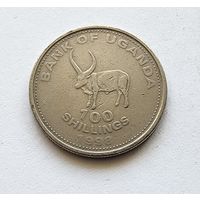 Уганда 100 шиллингов, 1998