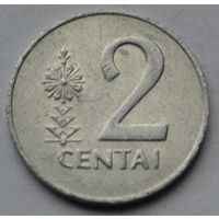 Литва 2 цента, 1991 г.