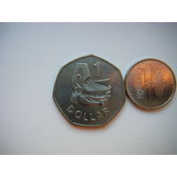 Соломоновы острова 1 доллар 1997г.