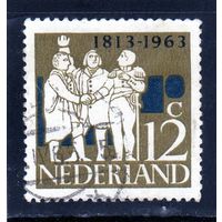 Нидерланды.Ми-815.Триумвират Хогендорф, Лимбург и Дойн в Маасдаме. Серия: Независимость. 1963.