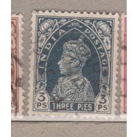 Британская Индия Король Георг VI Индия 1937 год лот 12