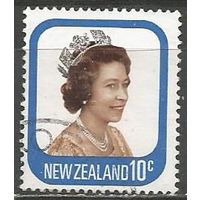 Новая Зеландия. Королева Елизавета II. 1977г. Mi#735.