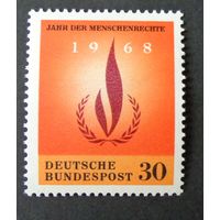 Германия, ФРГ 1968 г. Mi.575 MNH** полная серия