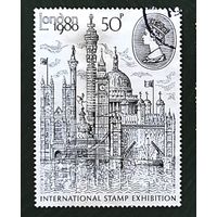 ВБ, 1м, выставка марок, Лондон 1988 гаш.