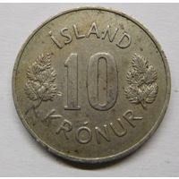 Исландия 10 крон 1969 г