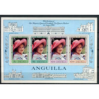 Ангилья - 1980 - Королева-Мать - [Mi. bl. 33] - 1 блок. MNH.