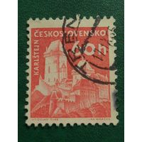 Чехословакия 1960. Архитектура. Замок Karlstejn