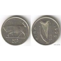 Ирландия. 5 пенсов (1996, XF)