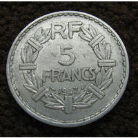 Франция 5 франков 1947 (10)