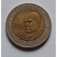 500 песо 2001 г. Чили