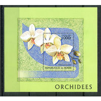 Бенин - 1997г. - Орхидеи - полная серия, MNH [Mi bl. 29] - 1 блок