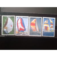 Гренада 1992 Парусная регата** Михель-6,8 евро