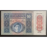 10 крон 1915 (1919) - Австрия - aUNC