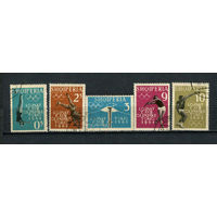 Албания - 1962 - Летние Олимпийские игры - [Mi. 657-661] - полная серия - 5 марок. Гашеные.  (Лот 34AY)