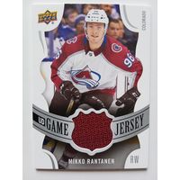 Хоккейная карточка НХЛ джерси Mikko Rantanen (Колорадо)