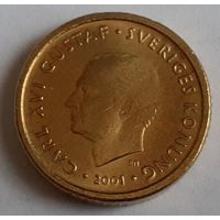 Швеция 10 крон, 2001 (4-0-1)