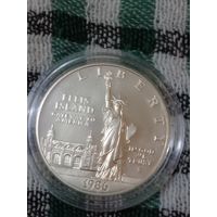 США 1 доллар 1986