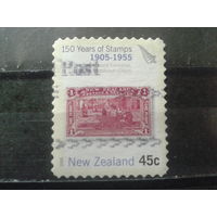 Новая Зеландия 2005 150 лет Новозеландской марке К11 1/2 Михель-0,6 евро гаш
