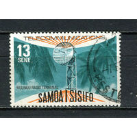 Самоа - 1977 - Коммуникации 13S - [Mi.355] - 1 марка. Гашеная.  (Лот 83EY)-T25P7