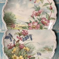Тарелка коллекционная Дикая Роза Колокольчики Royal Albert Англия винтаж