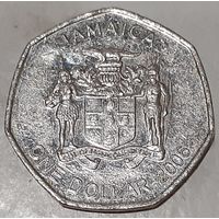 Ямайка 1 доллар, 2006 (7-2-9)