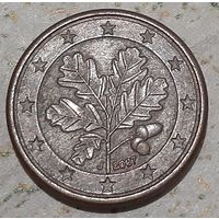 Германия 1 евроцент, 2007"J" (10-1-18)