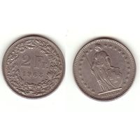 2 франка 1968