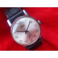 Часы ЗиМ 2602 ПОБЕДА из СССР 1980-х в ДОСТОЙНОМ СОСТОЯНИИ
