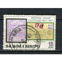 Самоа - 1977 - 100-летие марок Самоа 13S - [Mi.359] - 1 марка. Гашеная.  (Лот 84EY)-T25P7