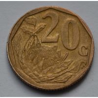 ЮАР, 20 центов 2003 г.