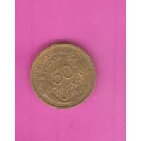 50 сантимов 1939г. Франция
