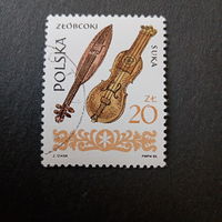 Польша 1985. Музыкальные инструменты. Zlobcoki