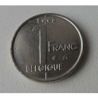 1 франк Бельгия 1995 г.в.