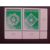 Словения 1997 стандарт, кружева сцепка