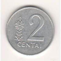 Литва,2 centai 1991 (*2)