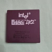 Ретро процессор INTEL DX2 A80486DX2-66 SX911.