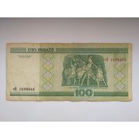 100 рублей 2000 г. серии еН