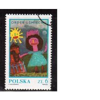 Польша-1983, (Мих.2877) гаш., Детский рисунок